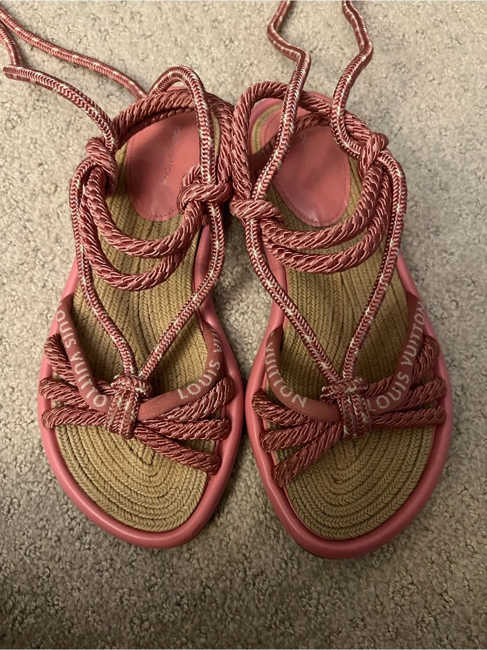 Louis Vuitton Maia Espadrille Sandals